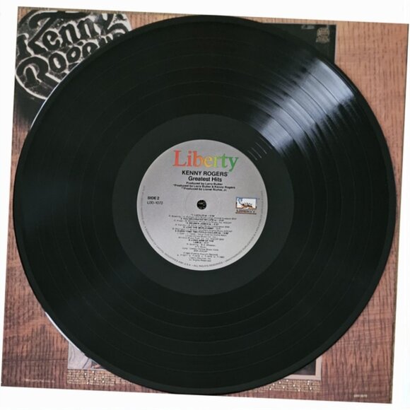KENNY ROGERS•Greatest Hits•Liberty (#L00-1072)•Compilation, Stereo - Picture 3 of 8
